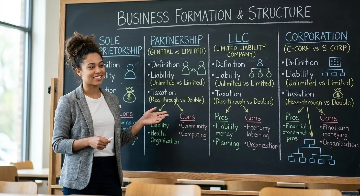 BUSINESS FORMATION STRUCTURE